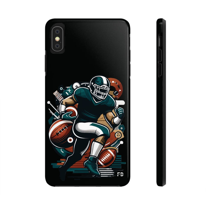 FD Gridiron football Phone Case, Impact Resistant Phone Cover, Lightweight Phone Accessories, iPhone Samsung Protective Shell - FORHERA DESIGN - Phone Case