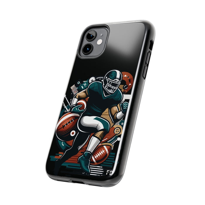 FD Gridiron football Phone Case, Impact Resistant Phone Cover, Lightweight Phone Accessories, iPhone Samsung Protective Shell - FORHERA DESIGN - Phone Case