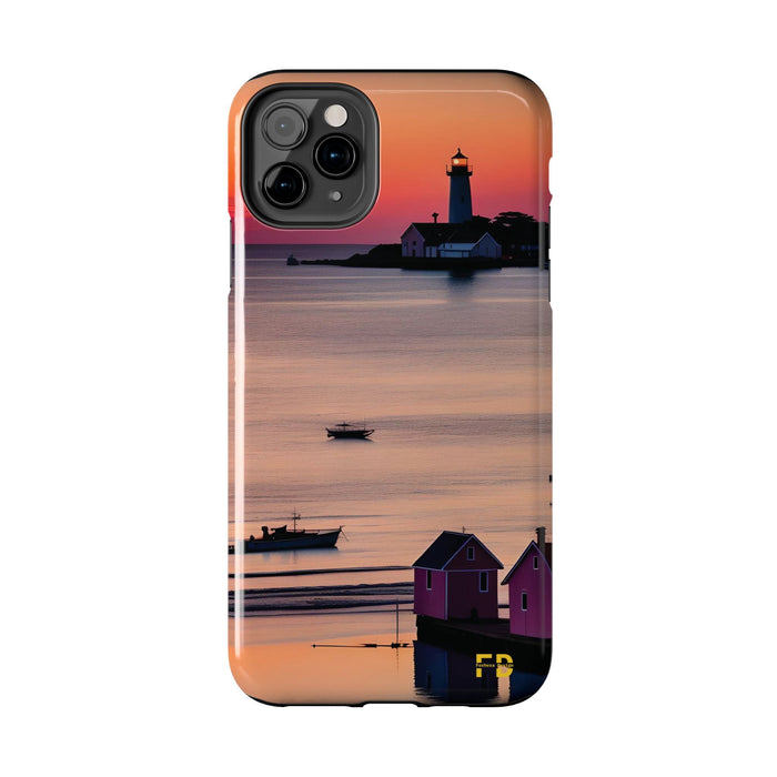 FD Harbor at Sunset Mental Health Phone Case Resistant 2 - Piece - FORHERA DESIGN - Phone Case