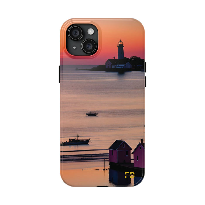 FD Harbor at Sunset Mental Health Phone Case Resistant 2 - Piece - FORHERA DESIGN - Phone Case