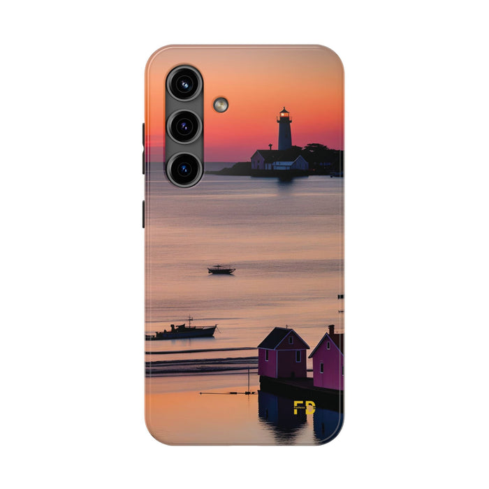 FD Harbor at Sunset Mental Health Phone Case Resistant 2 - Piece - FORHERA DESIGN - Phone Case