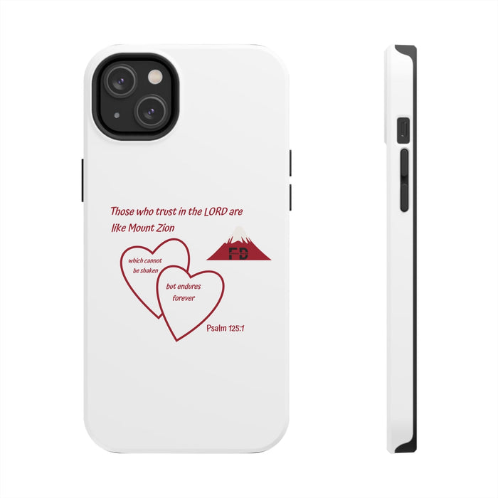 FD Impact Resistant 2 - Piece Phone Case | The lord is my Strength - FORHERA DESIGN - Phone Case