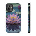 FD lotus flower on calm water Phone Case Resistant 2 - Piece for Iphone or Google case - FORHERA DESIGN - Phone Case