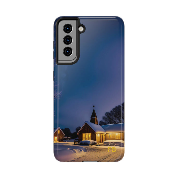 FD nighttime scene Mental Health Phone Case Resistant 2 - Piece - FORHERA DESIGN - Phone Case