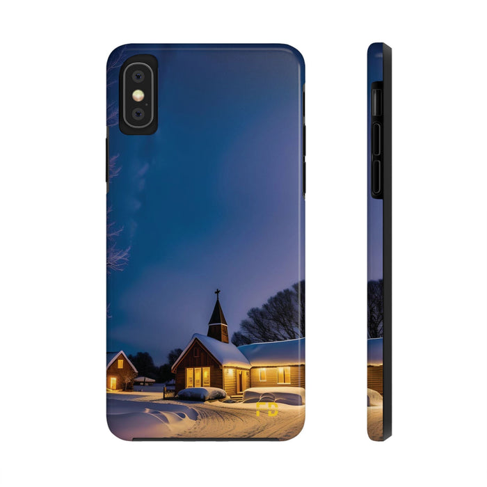 FD nighttime scene Mental Health Phone Case Resistant 2 - Piece - FORHERA DESIGN - Phone Case