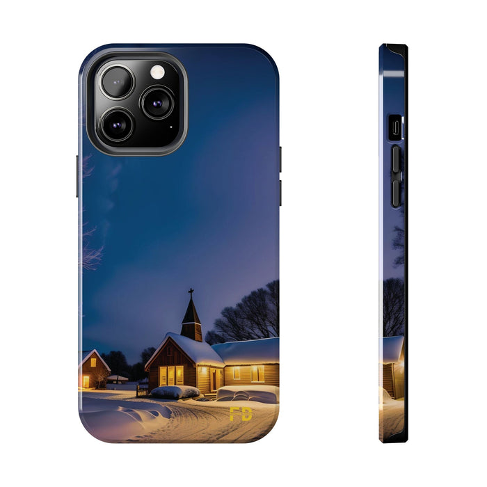 FD nighttime scene Mental Health Phone Case Resistant 2 - Piece - FORHERA DESIGN - Phone Case