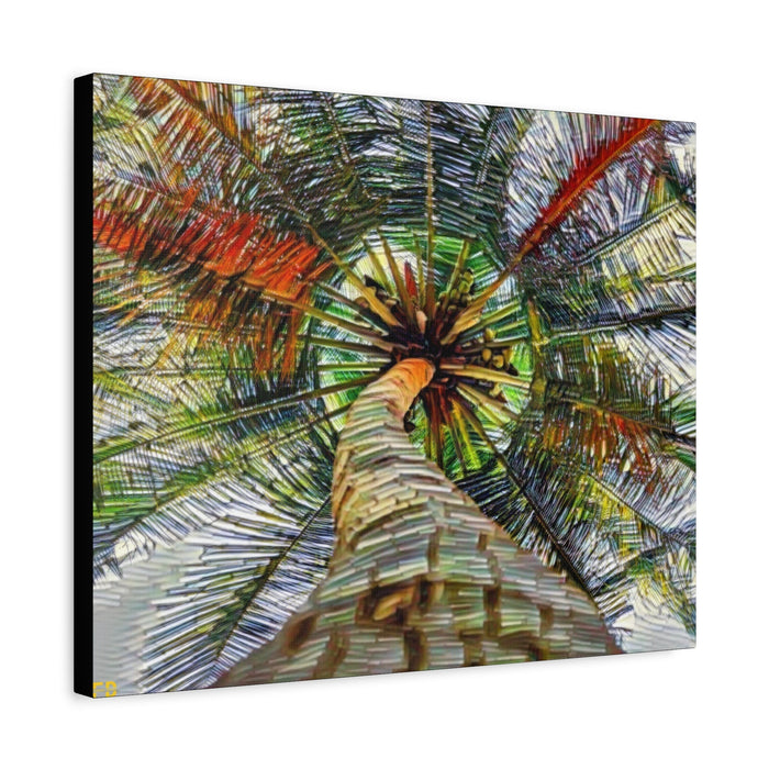 FD - Palm Tree Gallery Wraps - FORHERA DESIGN - Canvas