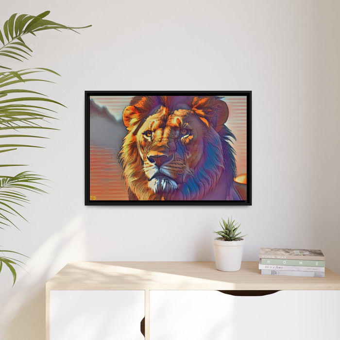 FD - Powerful Lion Artwork Wraps Home Unique Decor - FORHERA DESIGN - Canvas