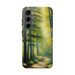 FD quiet forest, with soft sunlight Mental Health Phone Case Resistant 2 - Piece - FORHERA DESIGN - Phone Case