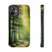 FD quiet forest, with soft sunlight Mental Health Phone Case Resistant 2 - Piece - FORHERA DESIGN - Phone Case