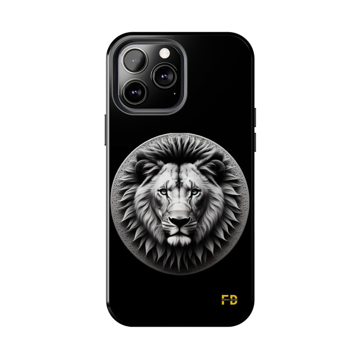 FD Royal Lion Phone Case, Impact Resistant Phone Cover, Lightweight Phone Accessories, iPhone Samsung Protective Shell - FORHERA DESIGN - Phone Case