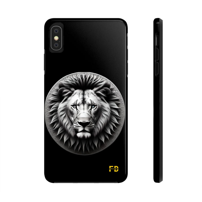 FD Royal Lion Phone Case, Impact Resistant Phone Cover, Lightweight Phone Accessories, iPhone Samsung Protective Shell - FORHERA DESIGN - Phone Case