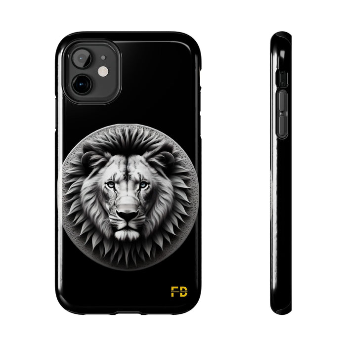 FD Royal Lion Phone Case, Impact Resistant Phone Cover, Lightweight Phone Accessories, iPhone Samsung Protective Shell - FORHERA DESIGN - Phone Case