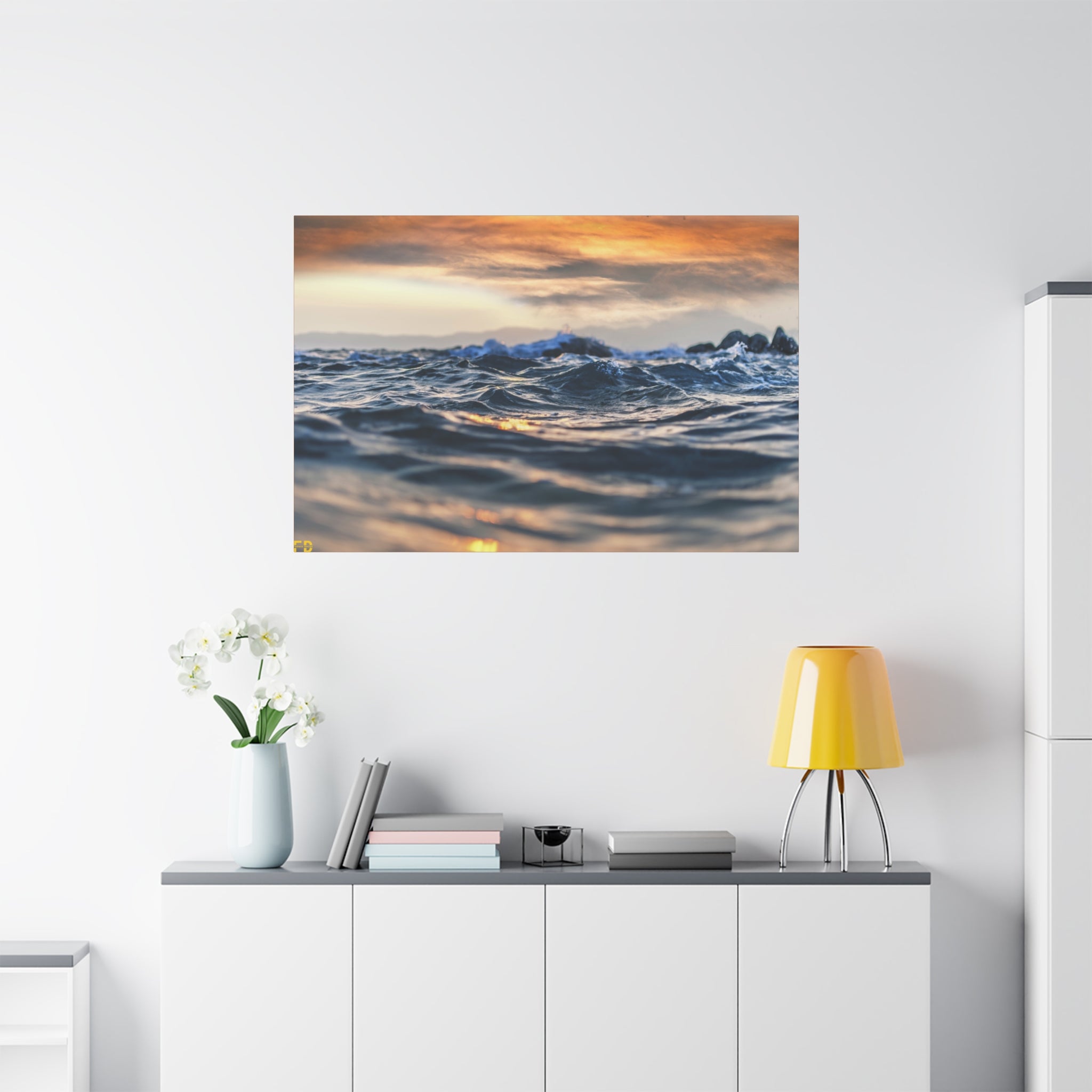 FD Water wave style - FORHERA DESIGN - Canvas