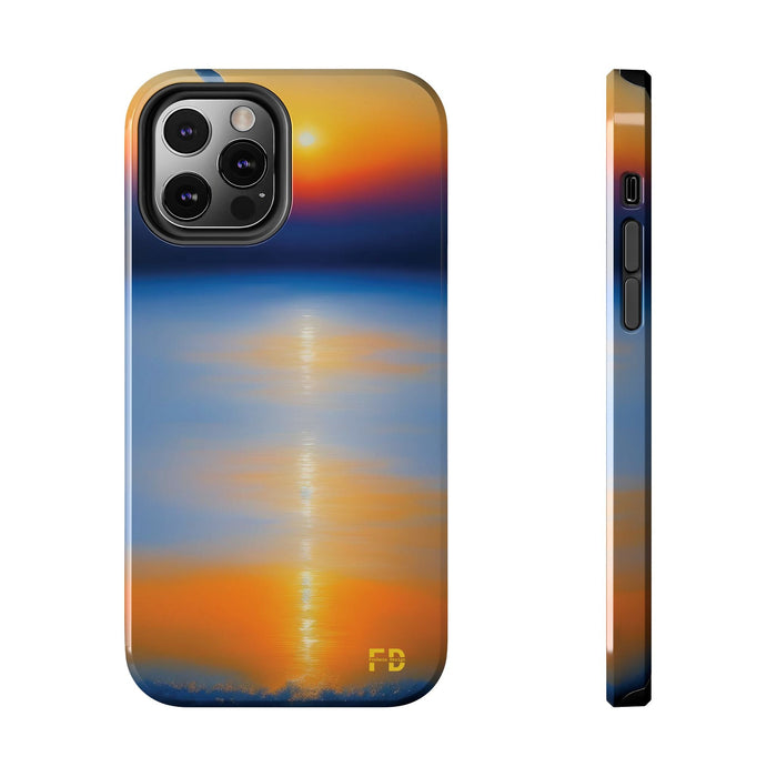 FD water's reflection Mental Health Phone Case Resistant 2 - Piece - FORHERA DESIGN - Phone Case