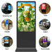 Floor standing 32 43 49 55 inch android video lcd advertising player kiosk vertical totem digital touch signage display - FORHERA DESIGN - Screens