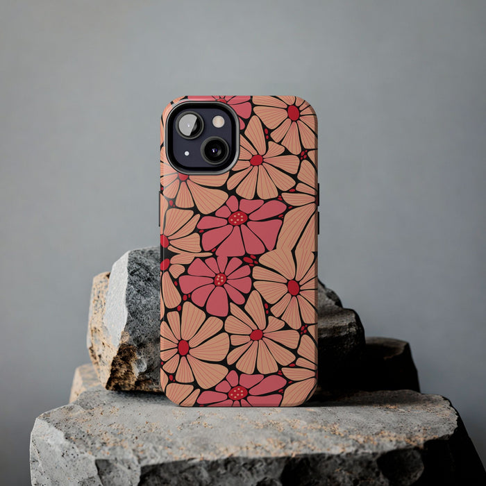 Floral Pattern Phone Case | Beautiful Floral Design | Stylish & Trendy Phone Cover | Elegant Gift for Nature Lovers - FORHERA DESIGN - Phone Case