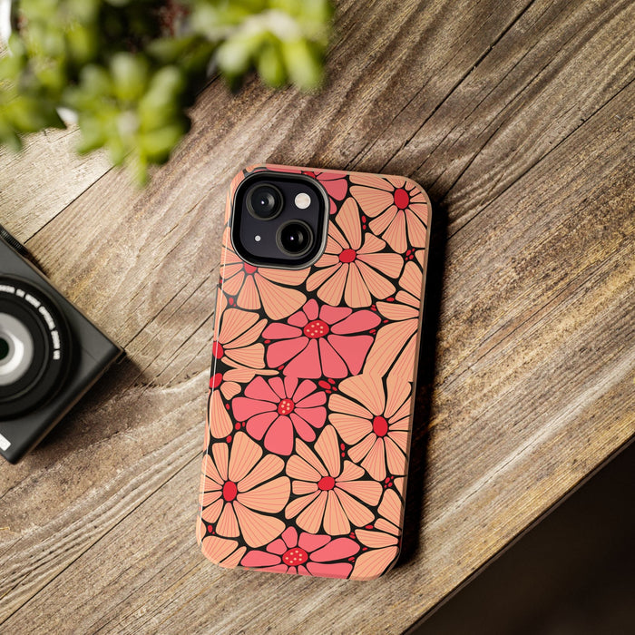 Floral Pattern Phone Case | Beautiful Floral Design | Stylish & Trendy Phone Cover | Elegant Gift for Nature Lovers - FORHERA DESIGN - Phone Case