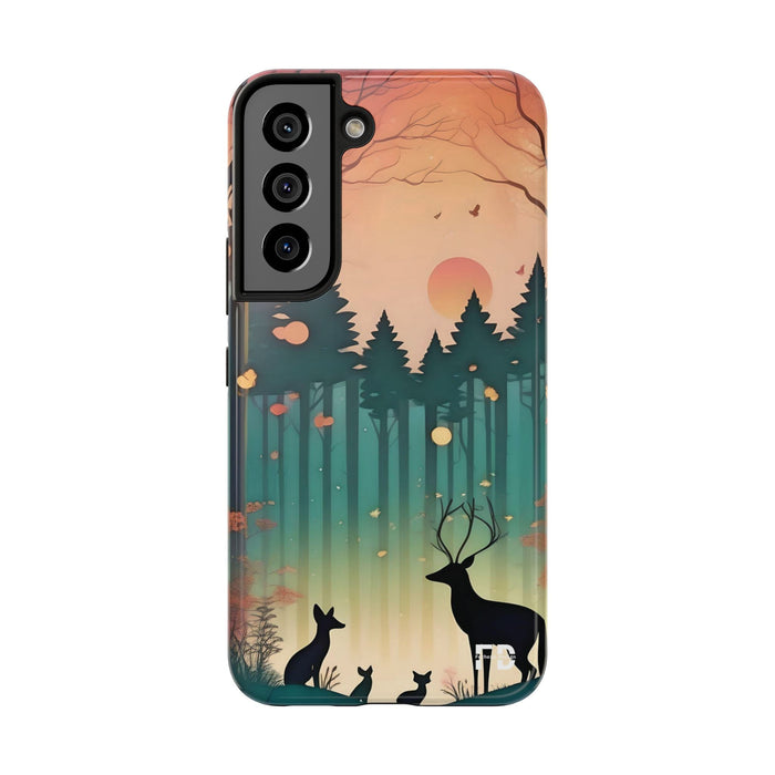 Forest Phone Case Resistant 2 - Piece for Iphone or Google Phone case - FORHERA DESIGN - Phone Case