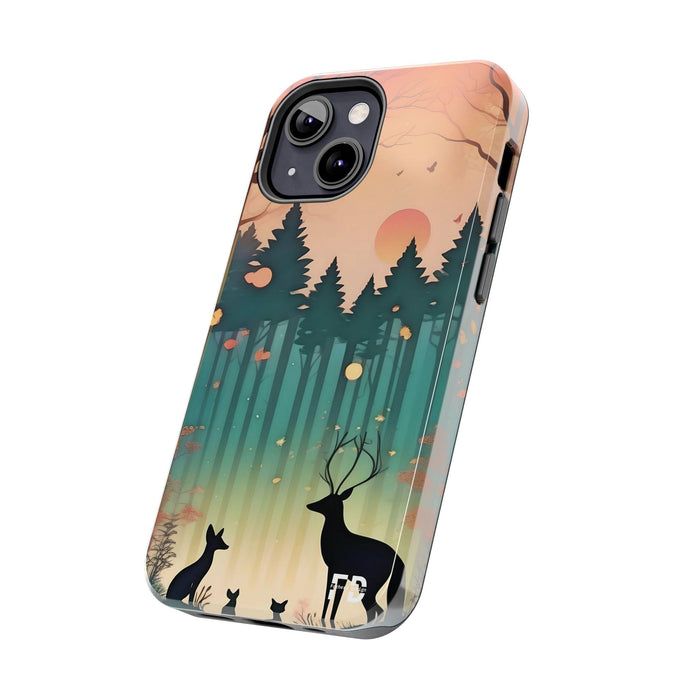 Forest Phone Case Resistant 2 - Piece for Iphone or Google Phone case - FORHERA DESIGN - Phone Case