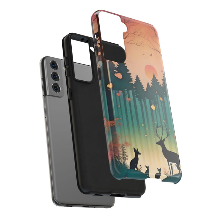 Forest Phone Case Resistant 2 - Piece for Iphone or Google Phone case - FORHERA DESIGN - Phone Case