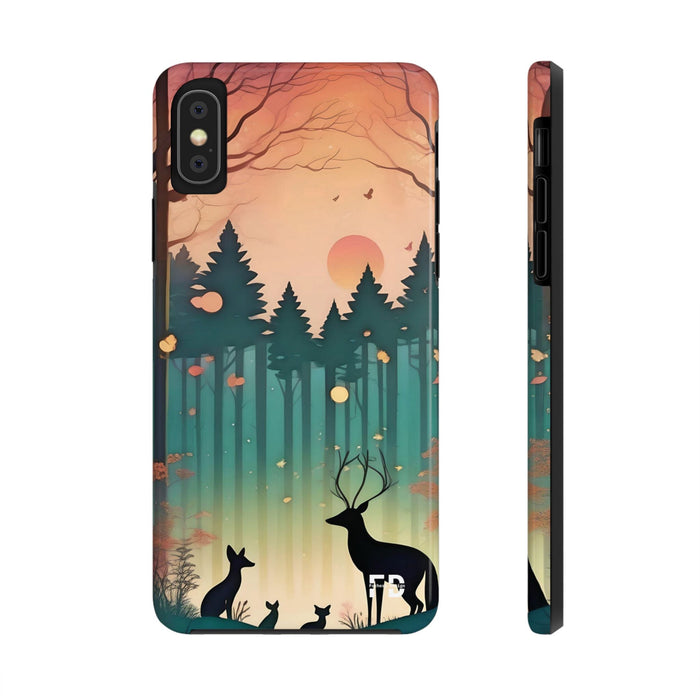 Forest Phone Case Resistant 2 - Piece for Iphone or Google Phone case - FORHERA DESIGN - Phone Case