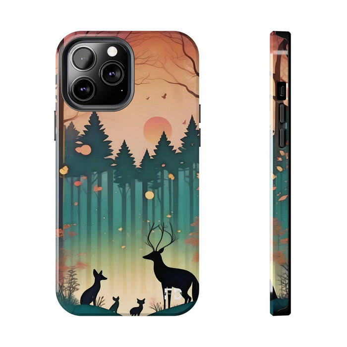 Forest Phone Case Resistant 2 - Piece for Iphone or Google Phone case - FORHERA DESIGN - Phone Case