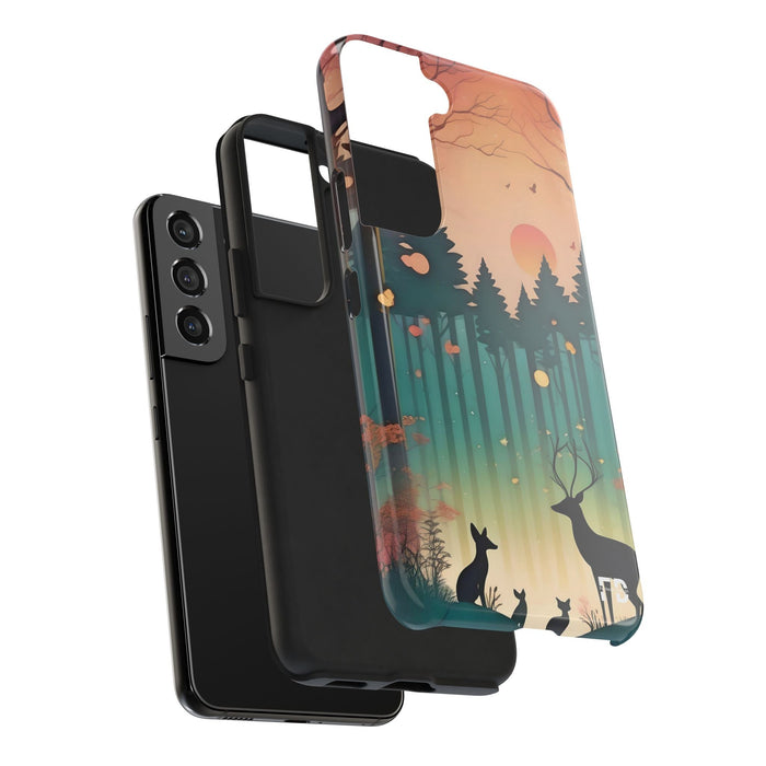 Forest Phone Case Resistant 2 - Piece for Iphone or Google Phone case - FORHERA DESIGN - Phone Case