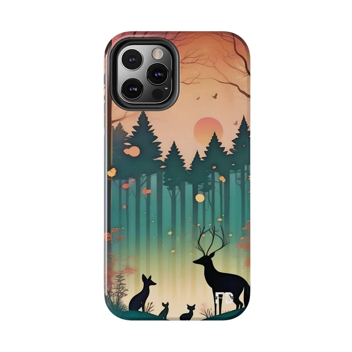 Forest Phone Case Resistant 2 - Piece for Iphone or Google Phone case - FORHERA DESIGN - Phone Case