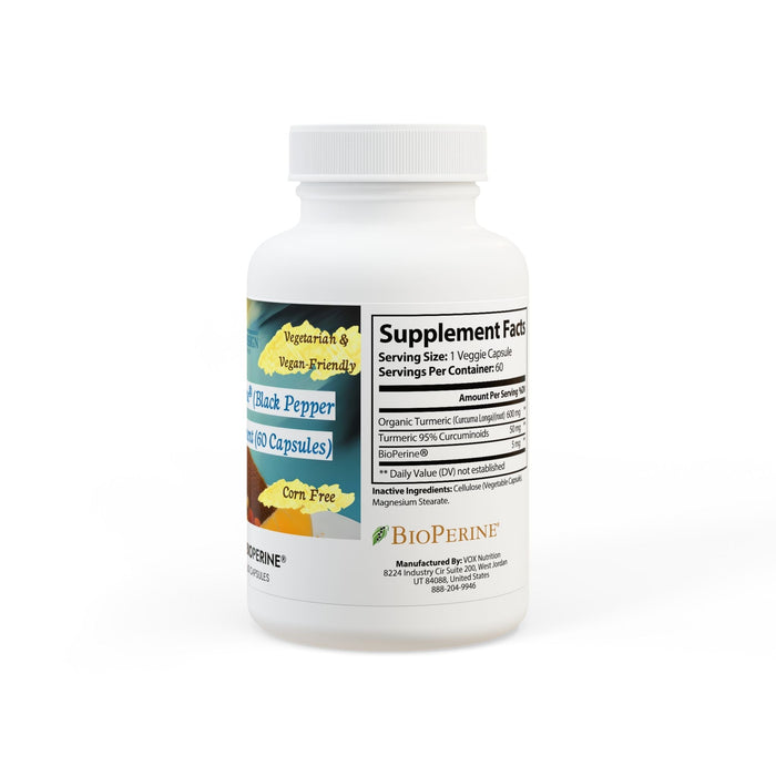 Forhera Design Turmeric and BioPerine® Supplement – Enhance Your Recovery and Muscle Function Naturally - FORHERA DESIGN - Food Supplements