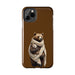 Gentle bear hugging Phone Case Resistant 2 - Piece for Iphone or Google Phone case - FORHERA DESIGN - Phone Case