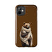 Gentle bear hugging Phone Case Resistant 2 - Piece for Iphone or Google Phone case - FORHERA DESIGN - Phone Case