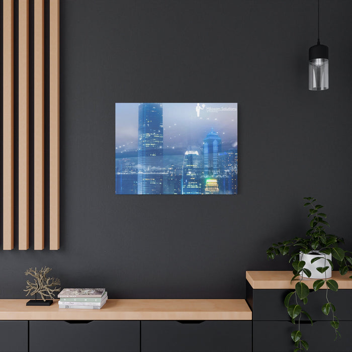 Milosom Solutions - City Bridge Canvas Gallery Wraps - FORHERA DESIGN - Canvas