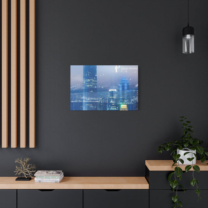 Milosom Solutions - City Bridge Canvas Gallery Wraps - FORHERA DESIGN - Canvas