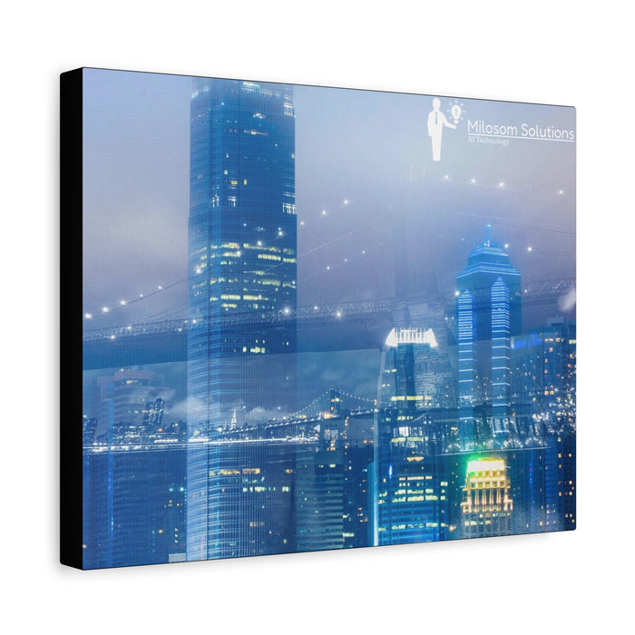 Milosom Solutions - City Bridge Canvas Gallery Wraps - FORHERA DESIGN - Canvas