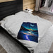 Ocean night Scene Velveteen Plush Blanket - FORHERA DESIGN - All Over Prints