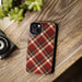 Plaid Phone Case - Tartan Seamless Pattern, Fabric Texture Design - Stylish Protective Cover for iPhone & Samsung - FORHERA DESIGN - Phone Case