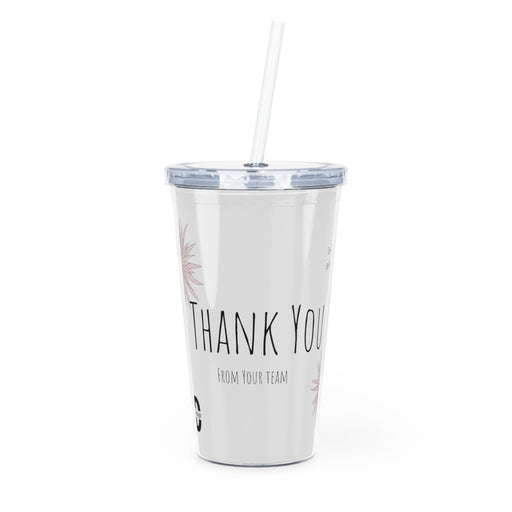 Plastic Tumbler with Straw - FORHERA DESIGN - bulk