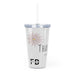 Plastic Tumbler with Straw - FORHERA DESIGN - bulk