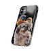 Small birds perched gently on Dog For Iphone or Google Phone case - FORHERA DESIGN - Phone Case