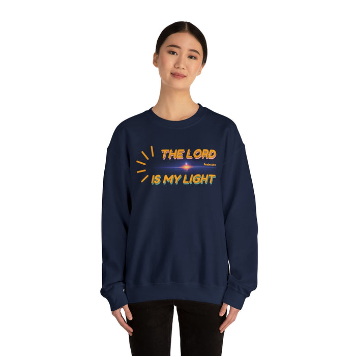 The Lord is my Light - Coptic Sweaters Christian Shirts, Verse Bible Shirt, Christian Sweatshirt - FORHERA DESIGN - Sweatshirt