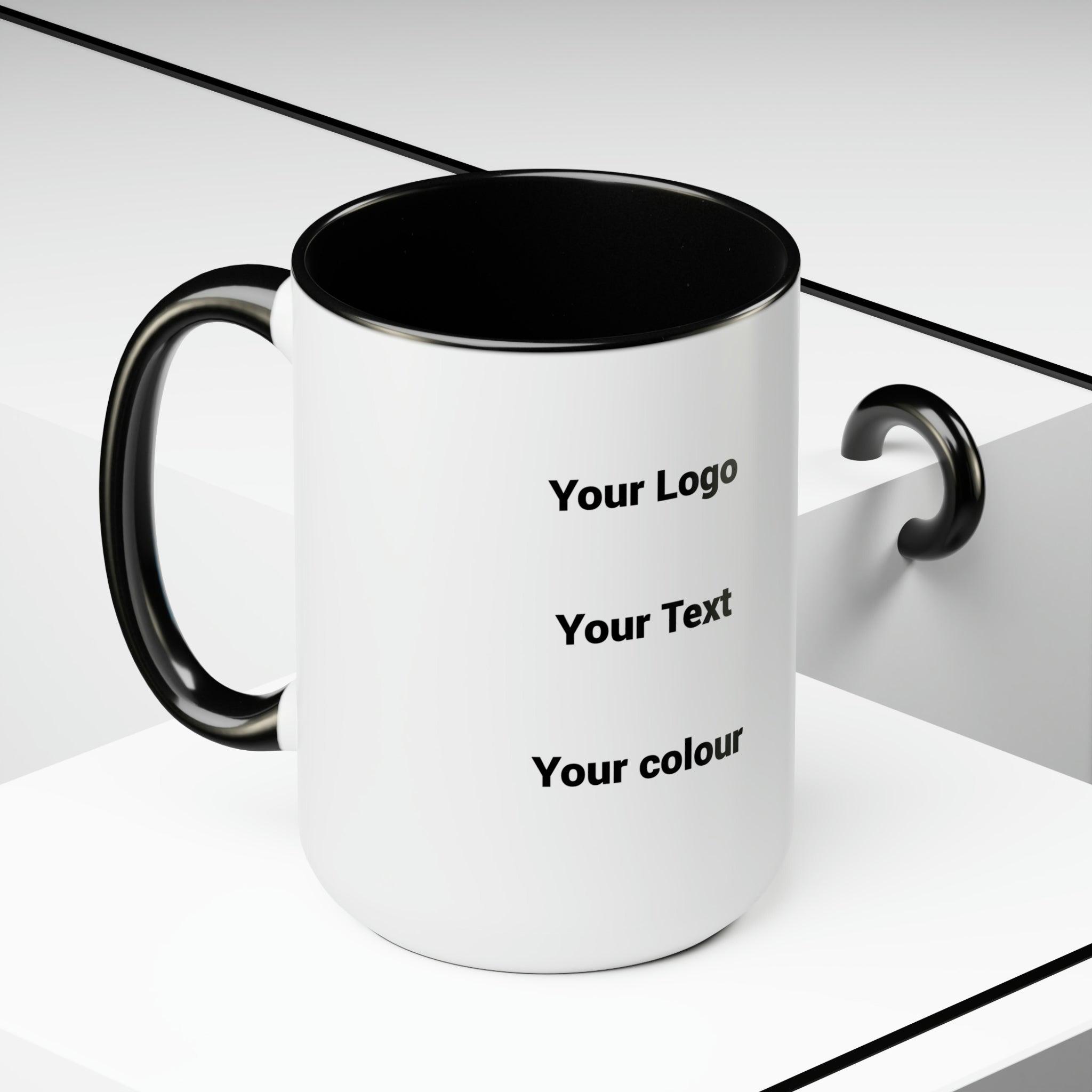 Tone Coffee Mugs, 15oz (Customized Mug 16$ Cad each for at least 4 mugs) - FORHERA DESIGN - bulk