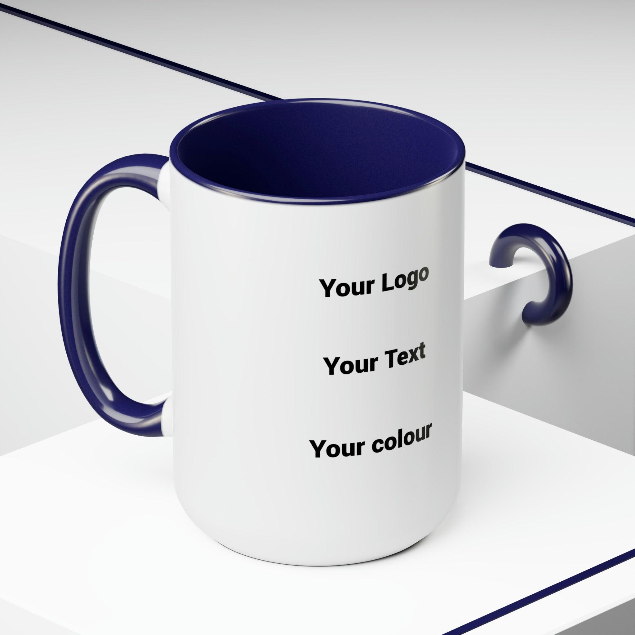 Tone Coffee Mugs, 15oz (Customized Mug 16$ Cad each for at least 4 mugs) - FORHERA DESIGN - bulk