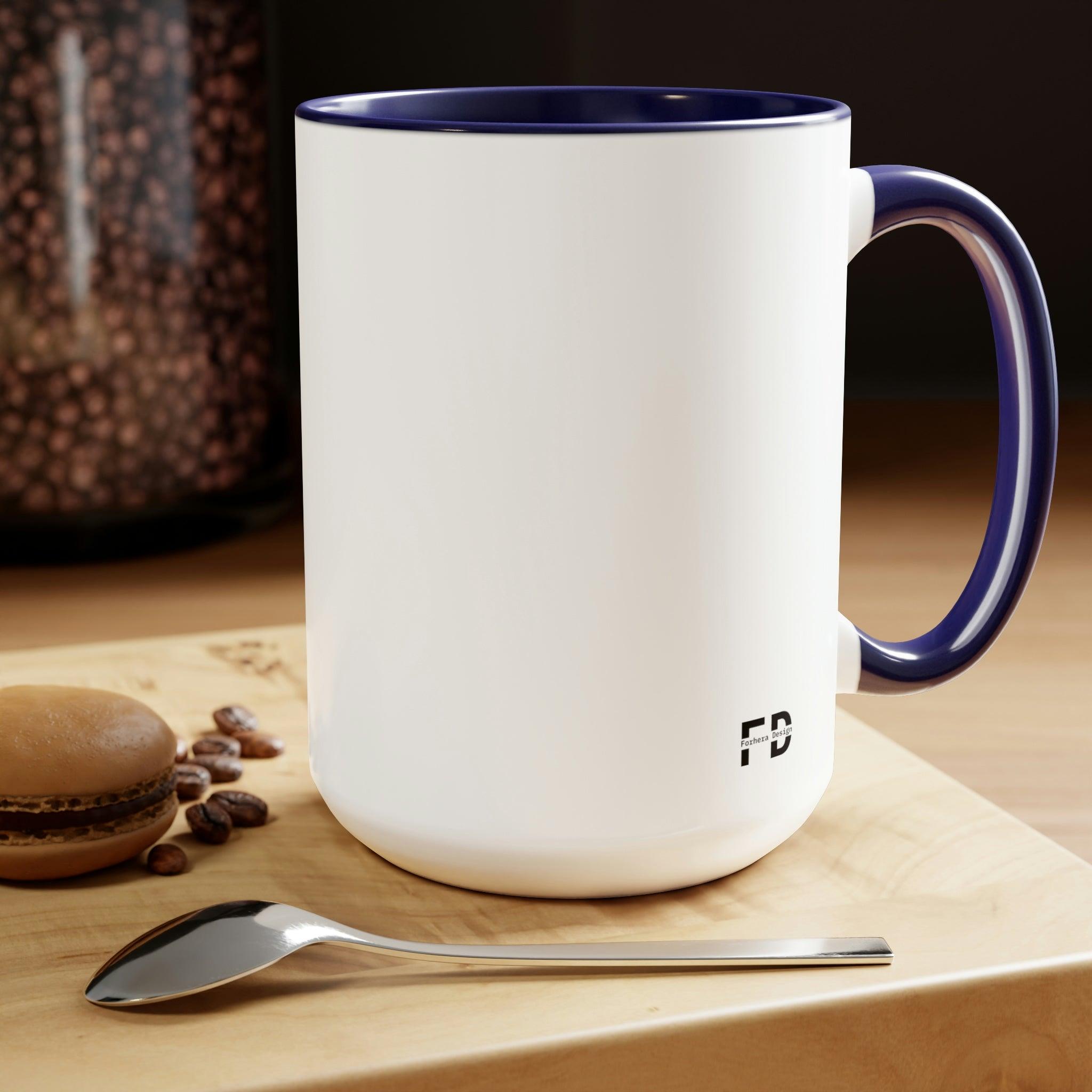 Tone Coffee Mugs, 15oz (Customized Mug 16$ Cad each for at least 4 mugs) - FORHERA DESIGN - bulk