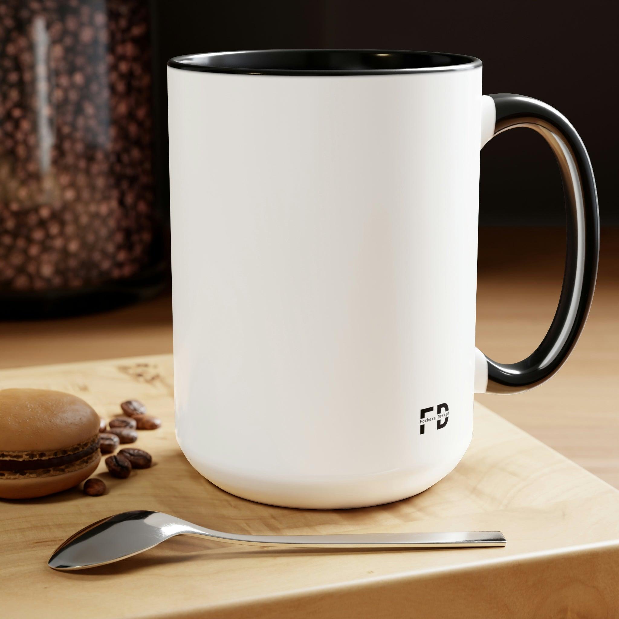 Tone Coffee Mugs, 15oz (Customized Mug 16$ Cad each for at least 4 mugs) - FORHERA DESIGN - bulk