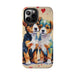 Two Cute Dogs Phone Case Resistant 2 - Piece for Iphone or Google - FORHERA DESIGN - Phone Case