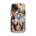 Two Cute Dogs Phone Case Resistant 2 - Piece for Iphone or Google - FORHERA DESIGN - Phone Case