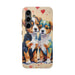 Two Cute Dogs Phone Case Resistant 2 - Piece for Iphone or Google - FORHERA DESIGN - Phone Case