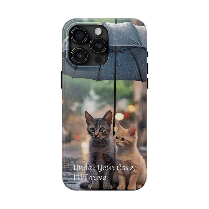 Under your Care Cate Phone Case Resistant 2 - Piece for Iphone or Google Phone case - FORHERA DESIGN - Phone Case