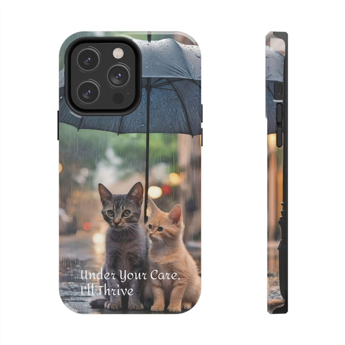 Under your Care Cate Phone Case Resistant 2 - Piece for Iphone or Google Phone case - FORHERA DESIGN - Phone Case